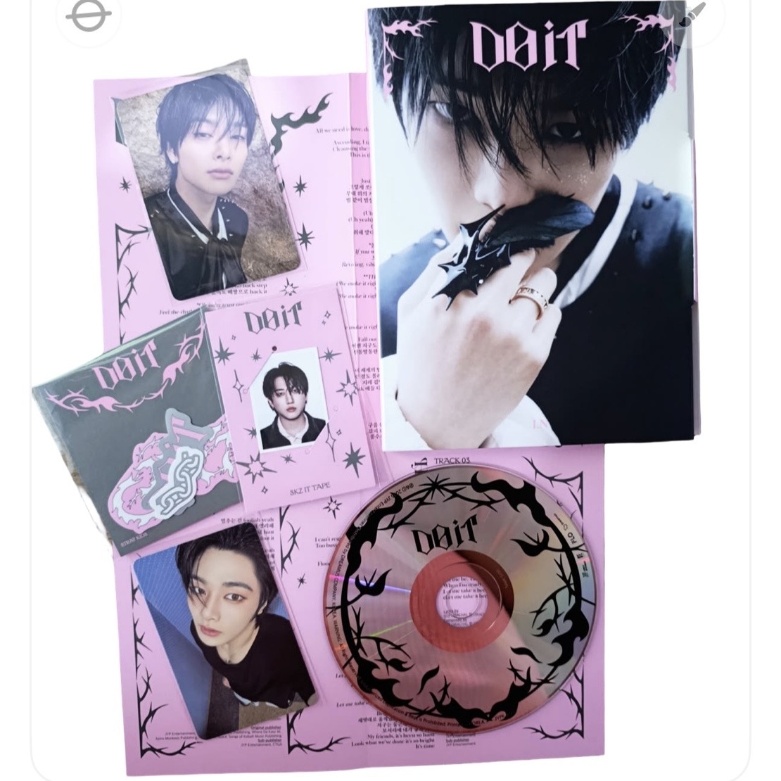 DO IT — STRAY KIDS — Formato ACCORDION, versión INTEGRANTE, ítem IN
