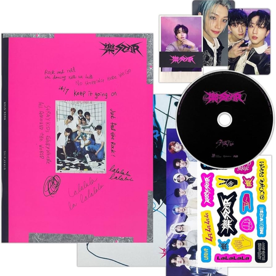 ROCK STAR — STRAY KIDS — Formato STANDAR, versión VERSIÓN, ítem ROCK